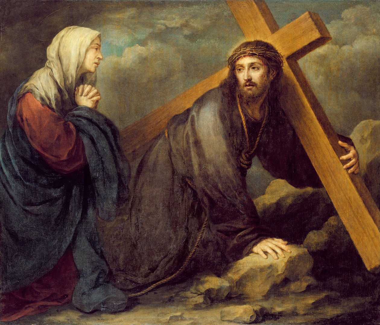 Kristus på Golgata av Bartolomé Esteban Murillo