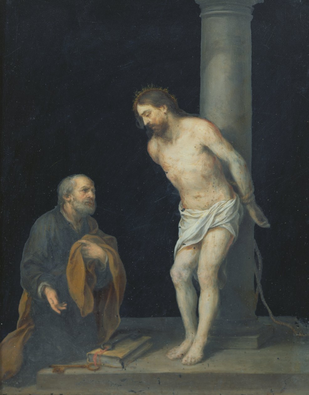 Kristus ved kolonnen av Bartolomé Esteban Murillo