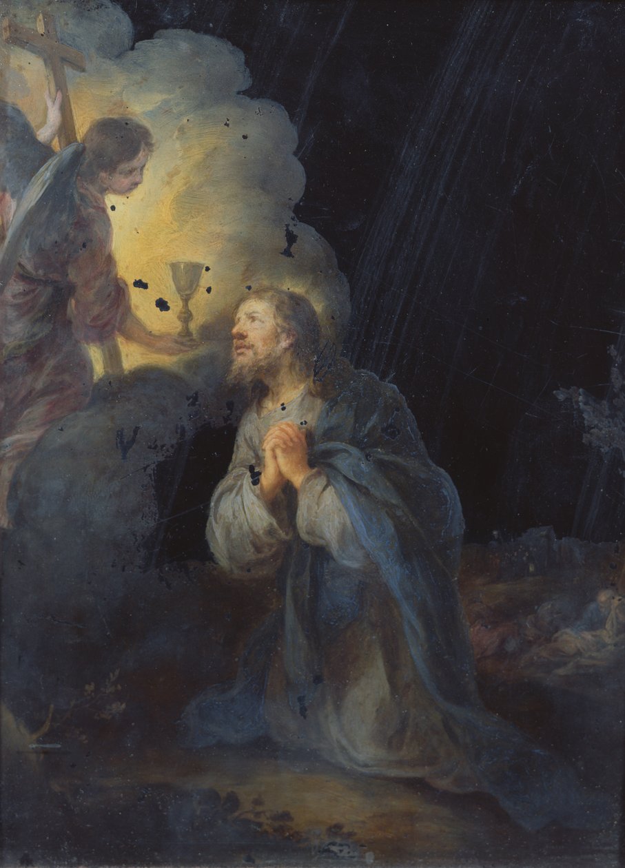 Kristus i Oljehagen av Bartolomé Esteban Murillo