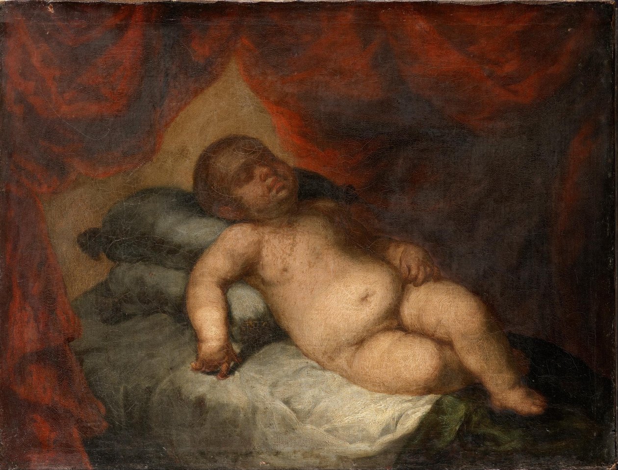 Barnet Kristus sovnet av Bartolomé Esteban Murillo
