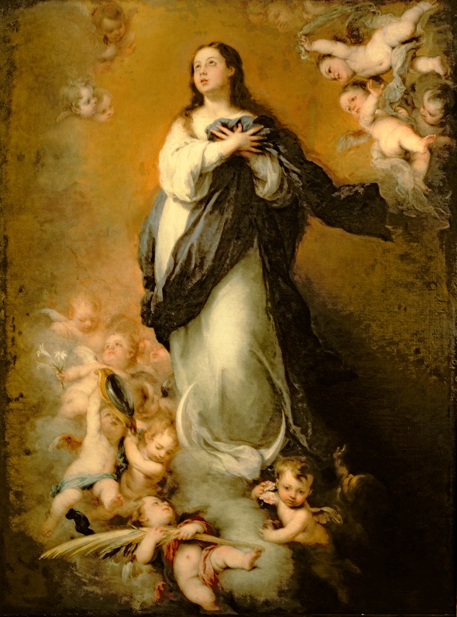 Den ulastelige unnfangelsen av Bartolomé Esteban Murillo