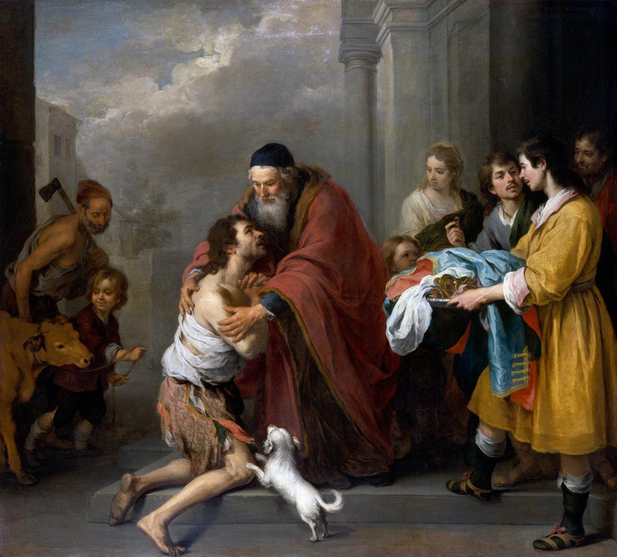 Den fortapte sønns retur av Bartolomé Esteban Murillo