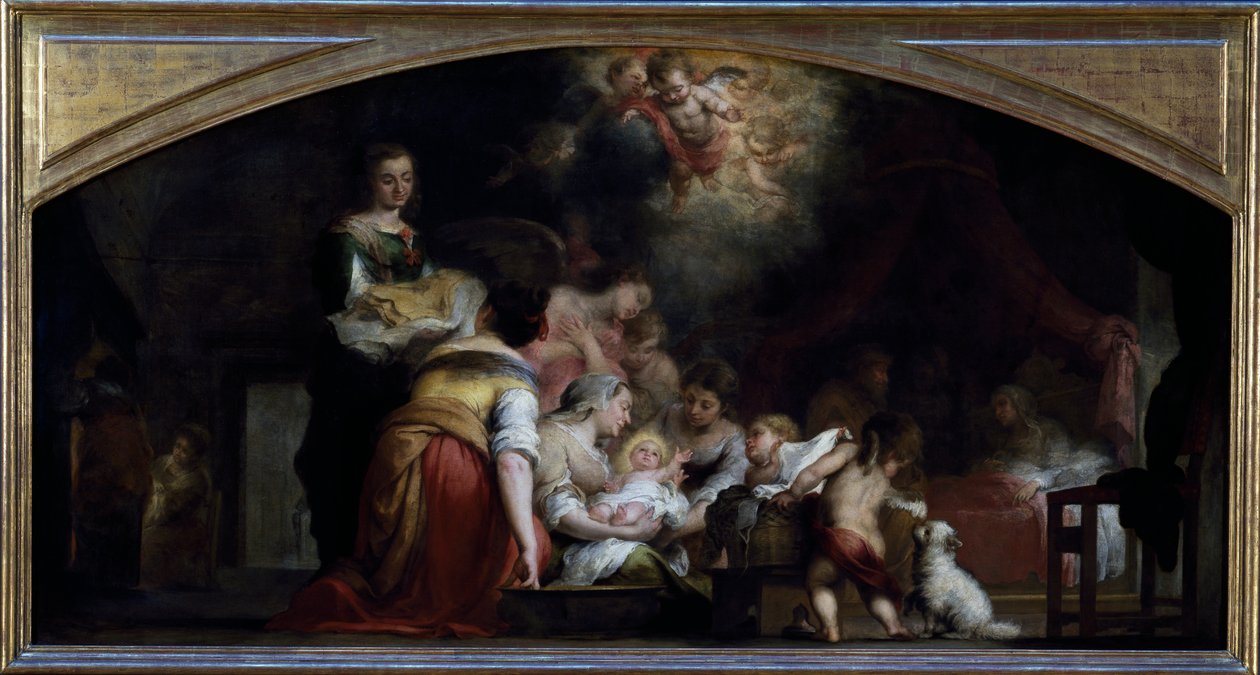 Jomfruens fødsel av Bartolomé Esteban Murillo
