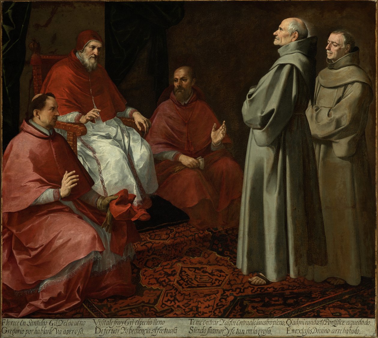 Den salige Giles før pave Gregor IX, ca. 1645-1646 av Bartolomé Esteban Murillo