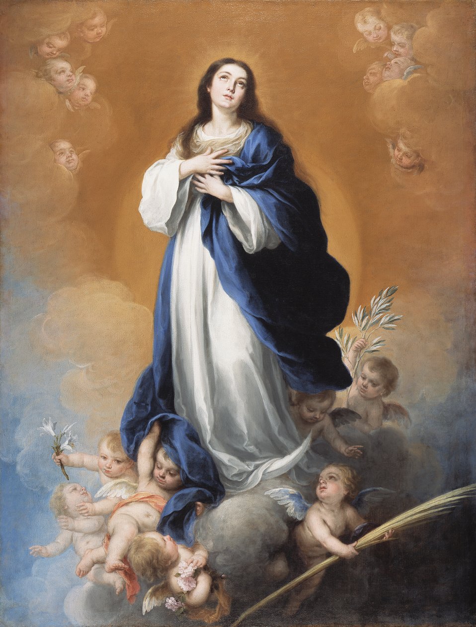 Den ulastelige unnfangelsen av Bartolomé Esteban Murillo