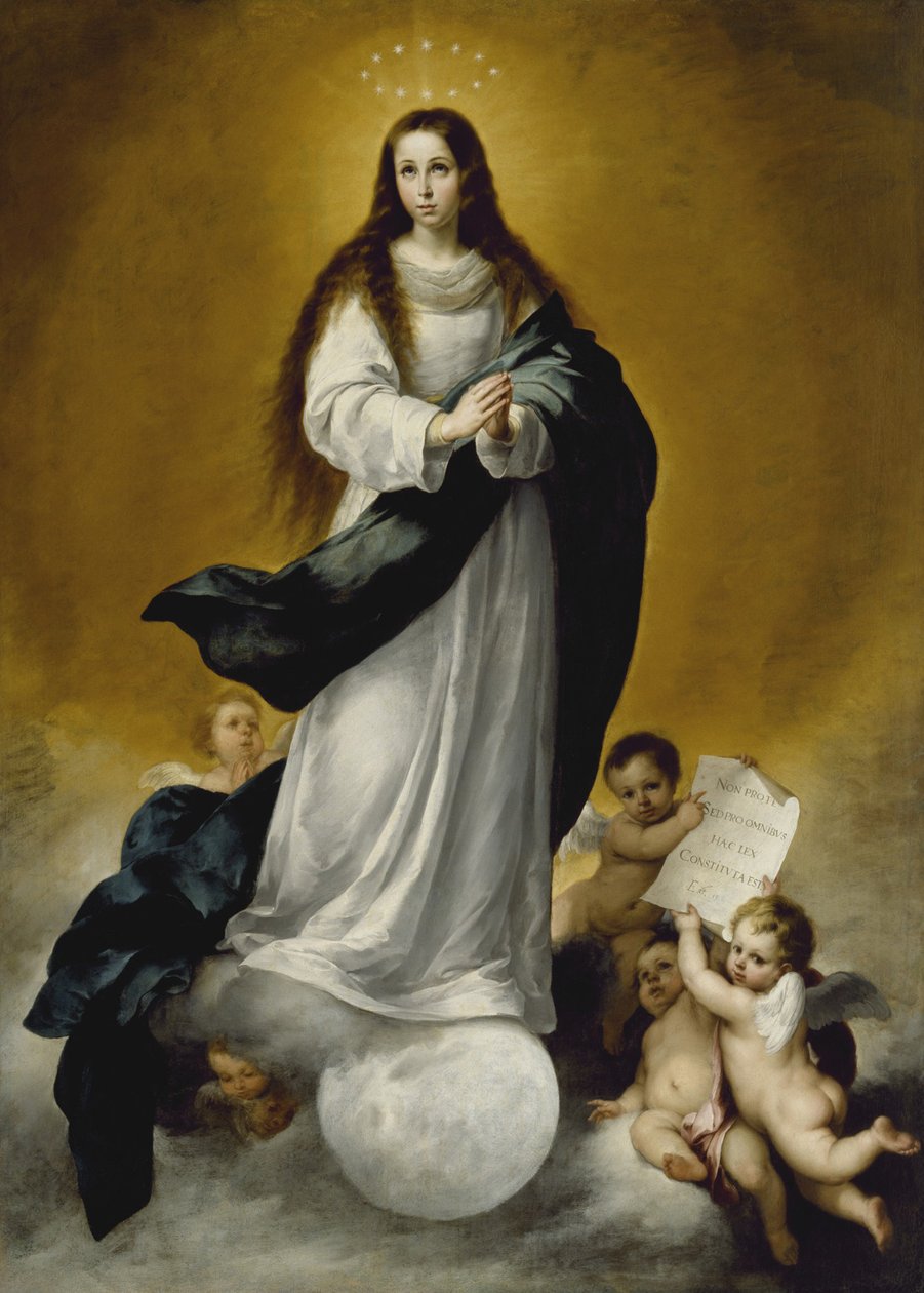 The Virgin of the Immaculate Conception, ca. 1660 av Bartolomé Esteban Murillo