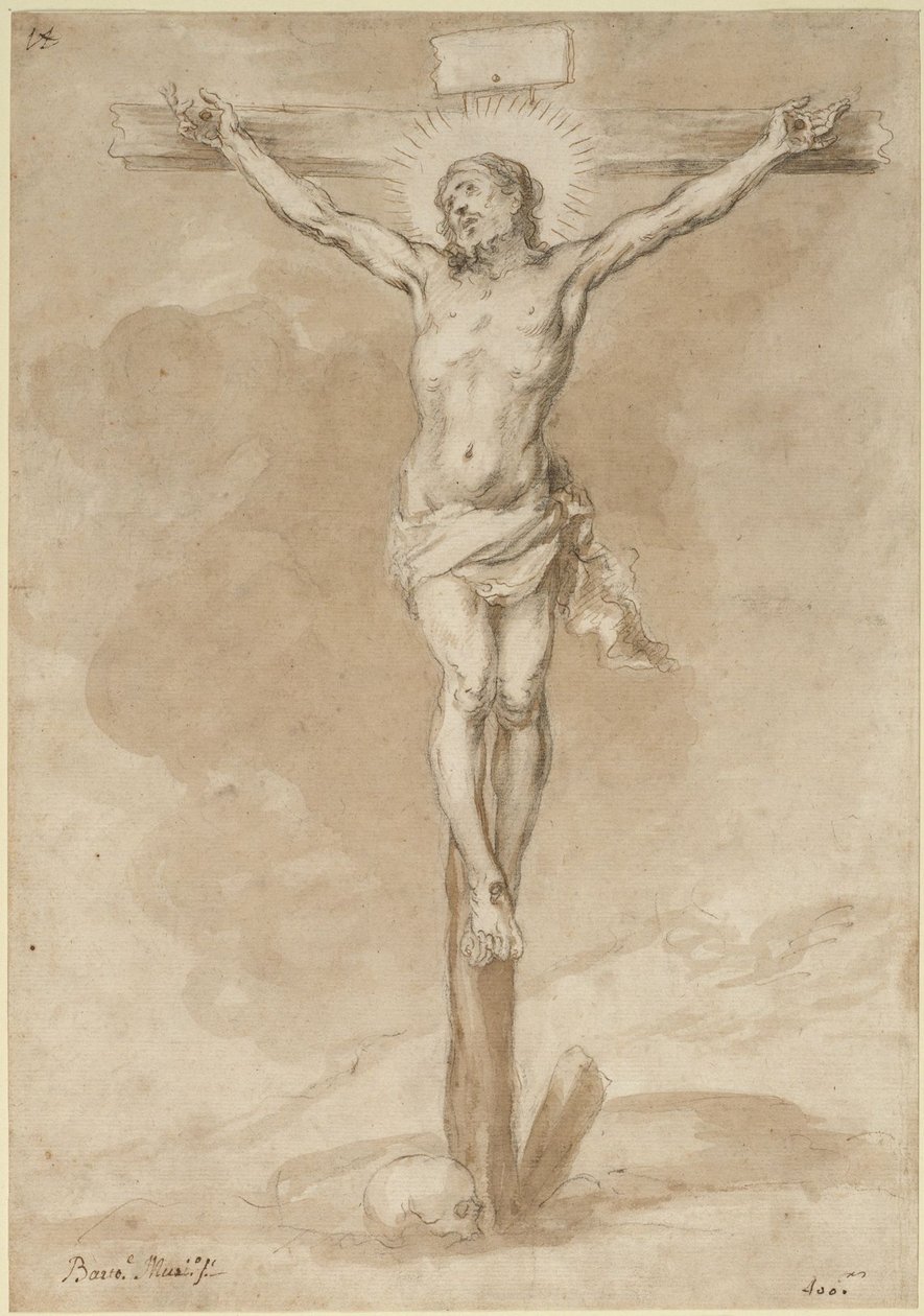 Kristus på korset av Bartolomé Esteban Murillo