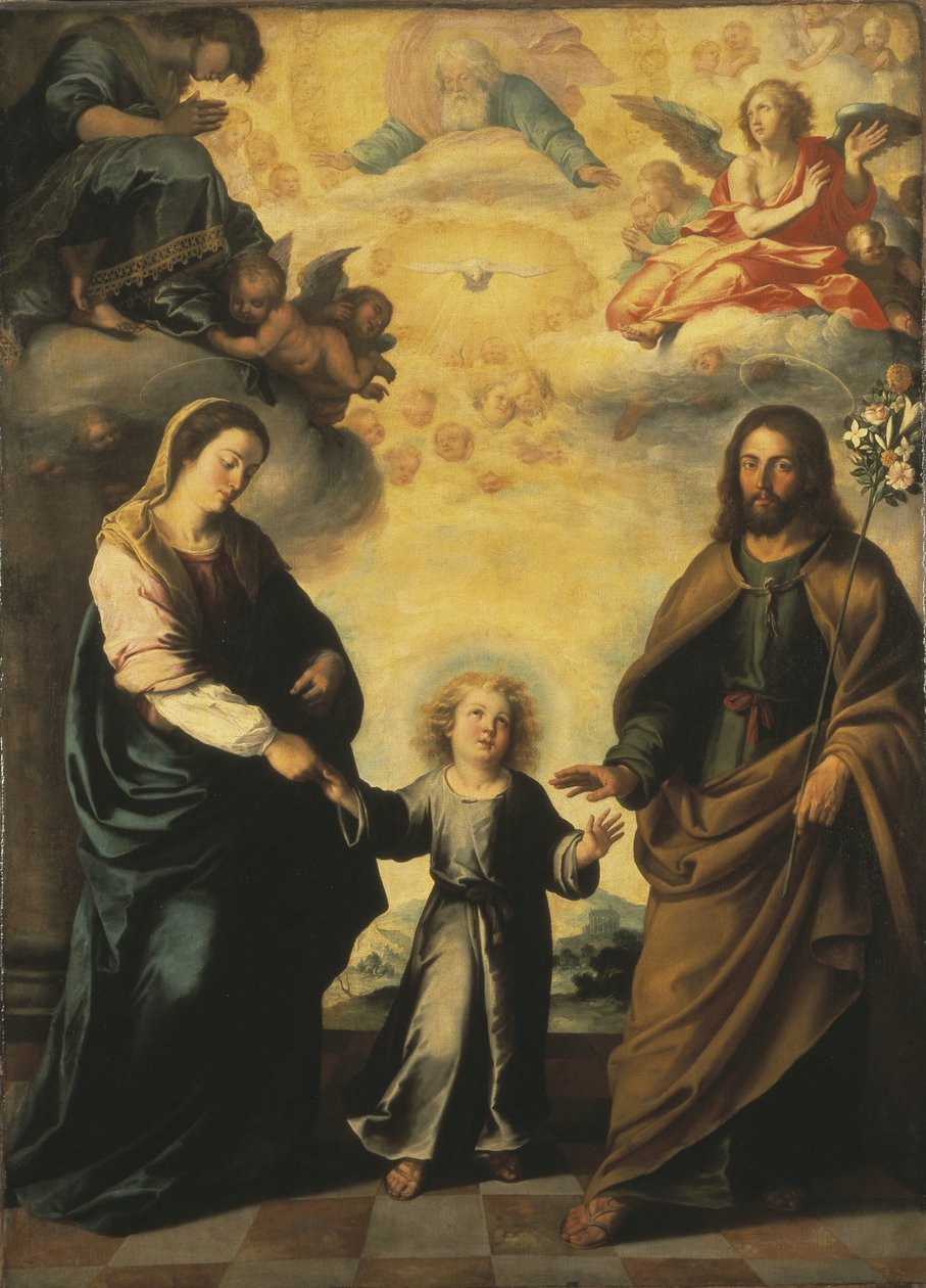 Den hellige families tilbakekomst fra Egypt av Bartolomé Esteban Murillo