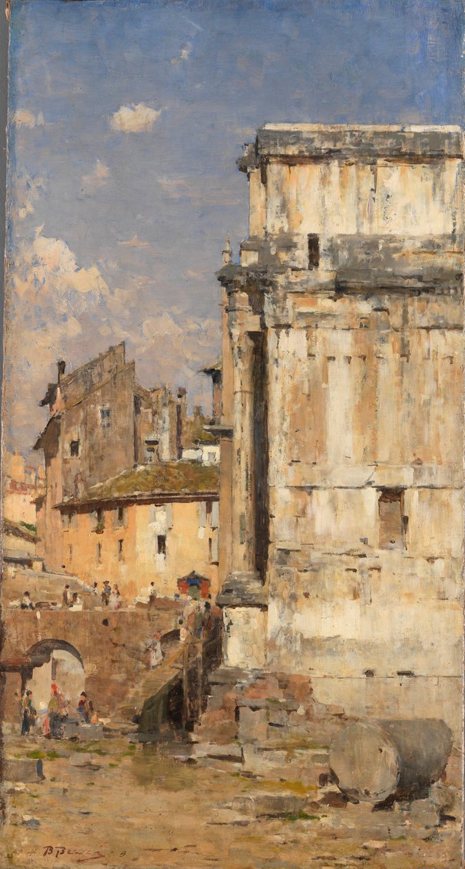 Arch of Septimius Severus av Bartolomeo Bezzi