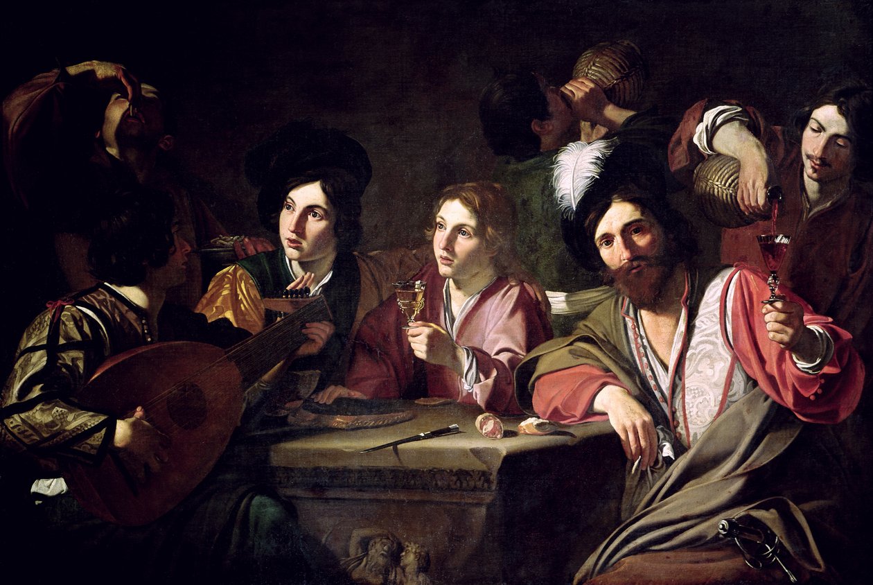 Drikkemøte av Bartolomeo Manfredi