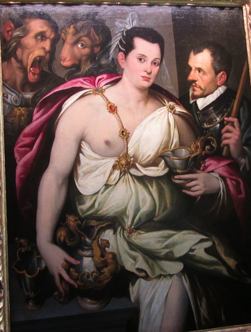 Allegorisk portrett av Ulisse Aldrovandi av Bartolomeo Passarotti