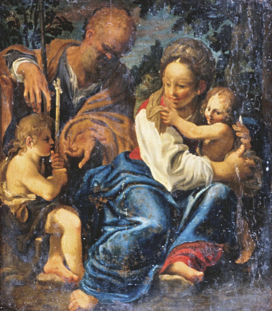 Hellig familie av Bartolomeo Schedoni