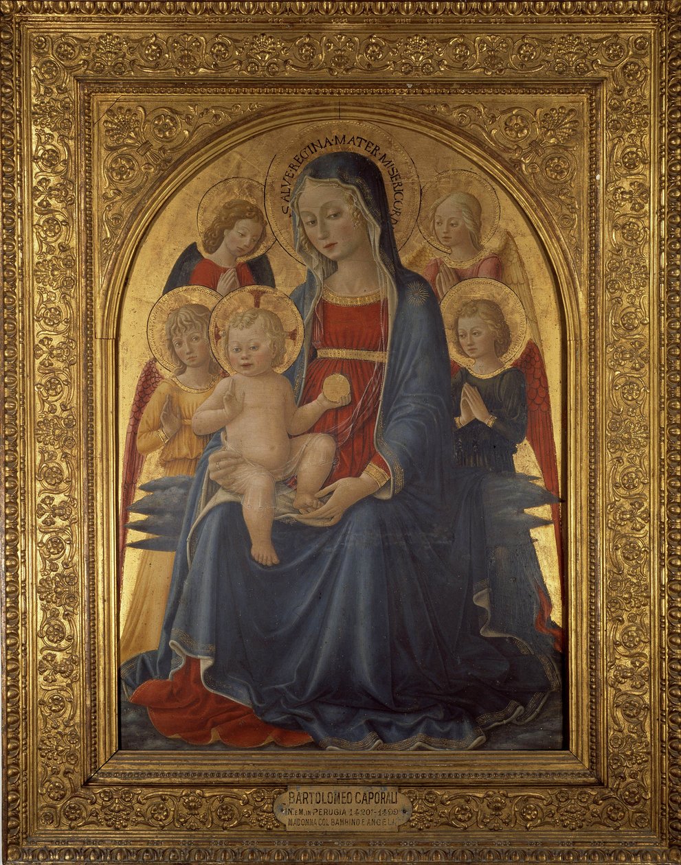 Madonna med barnet av Bartolomeo Caporali