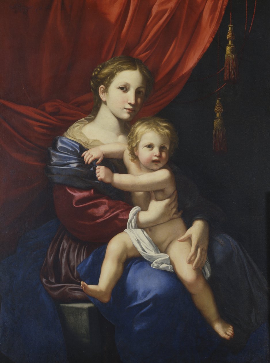 Madonna og barn av Bartolomeo Cavarozzi