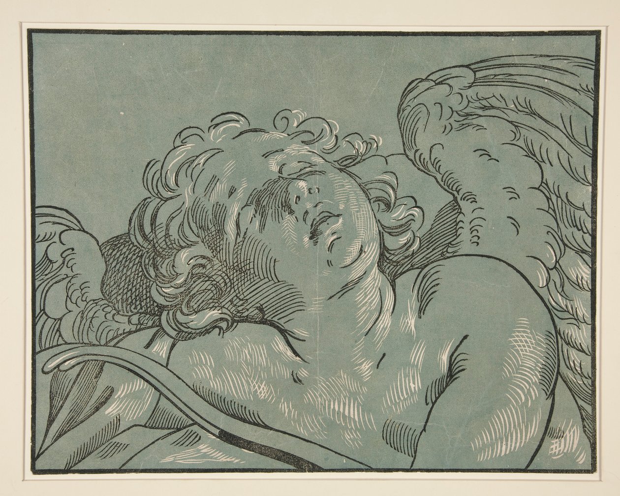 Sovende Amor av Bartolomeo Coriolano