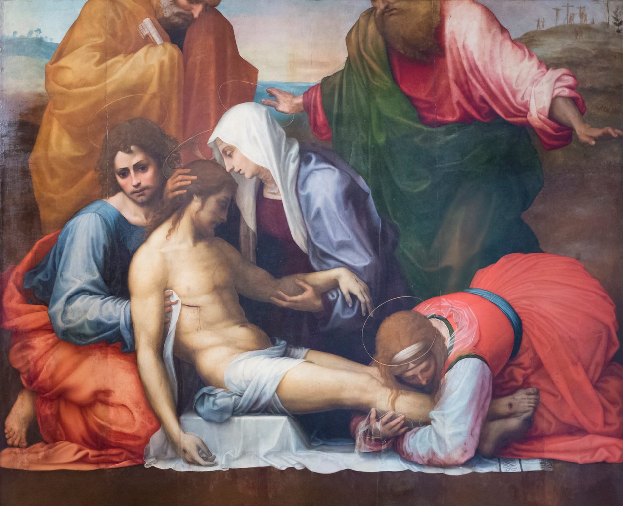 Klagesang over den døde Kristus av Bartolomeo Fra