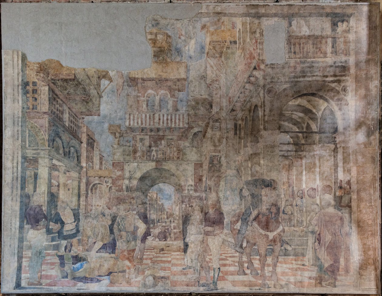 Halshugging av St. Paul av Bartolomeo Montagna