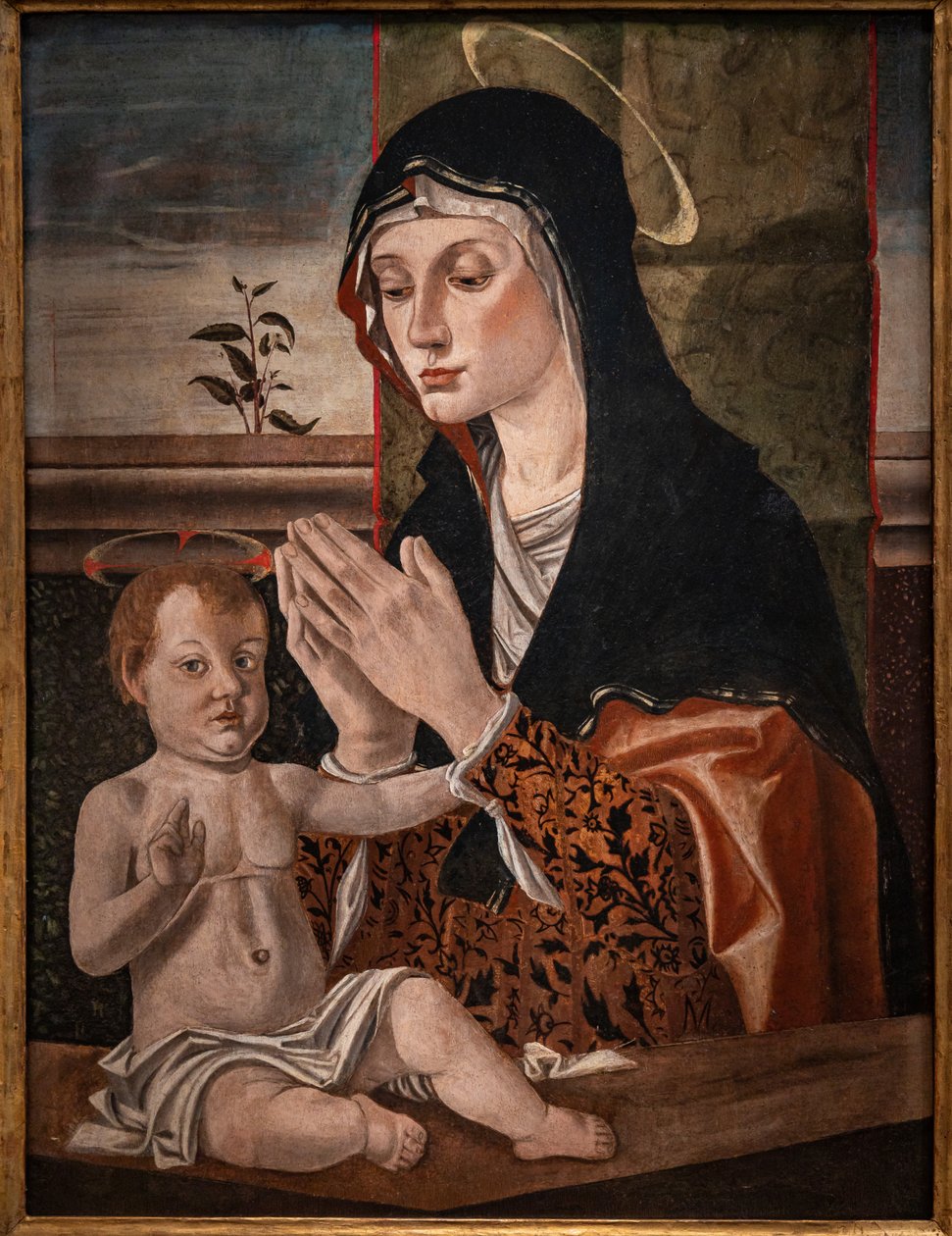 Madonna med Jesusbarnet av Bartolomeo Montagna