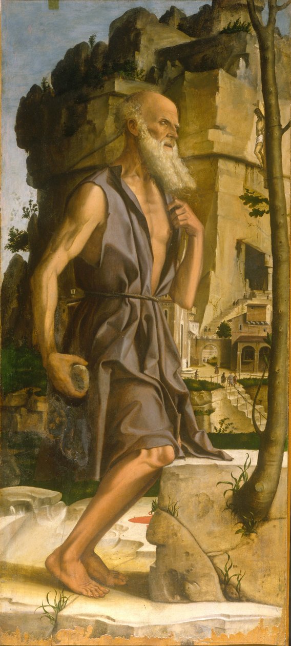 Saint Hieronymus, 1482 av Bartolomeo Montagna