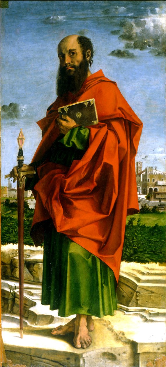 St.Paul av Bartolomeo Montagna