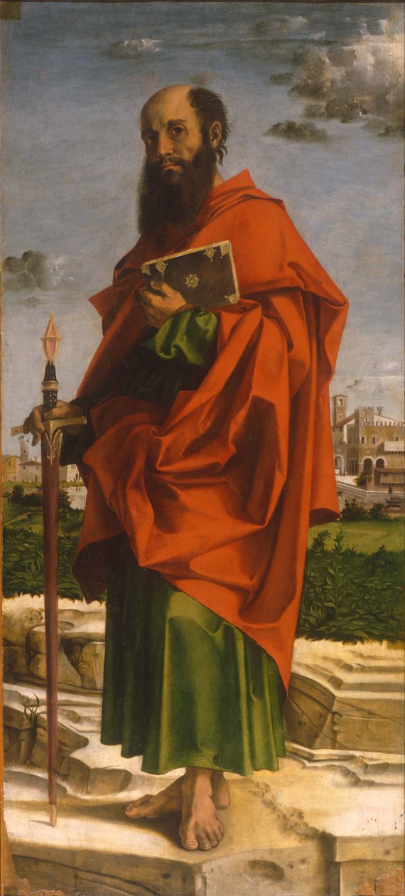 Saint Paul, 1482 av Bartolomeo Montagna