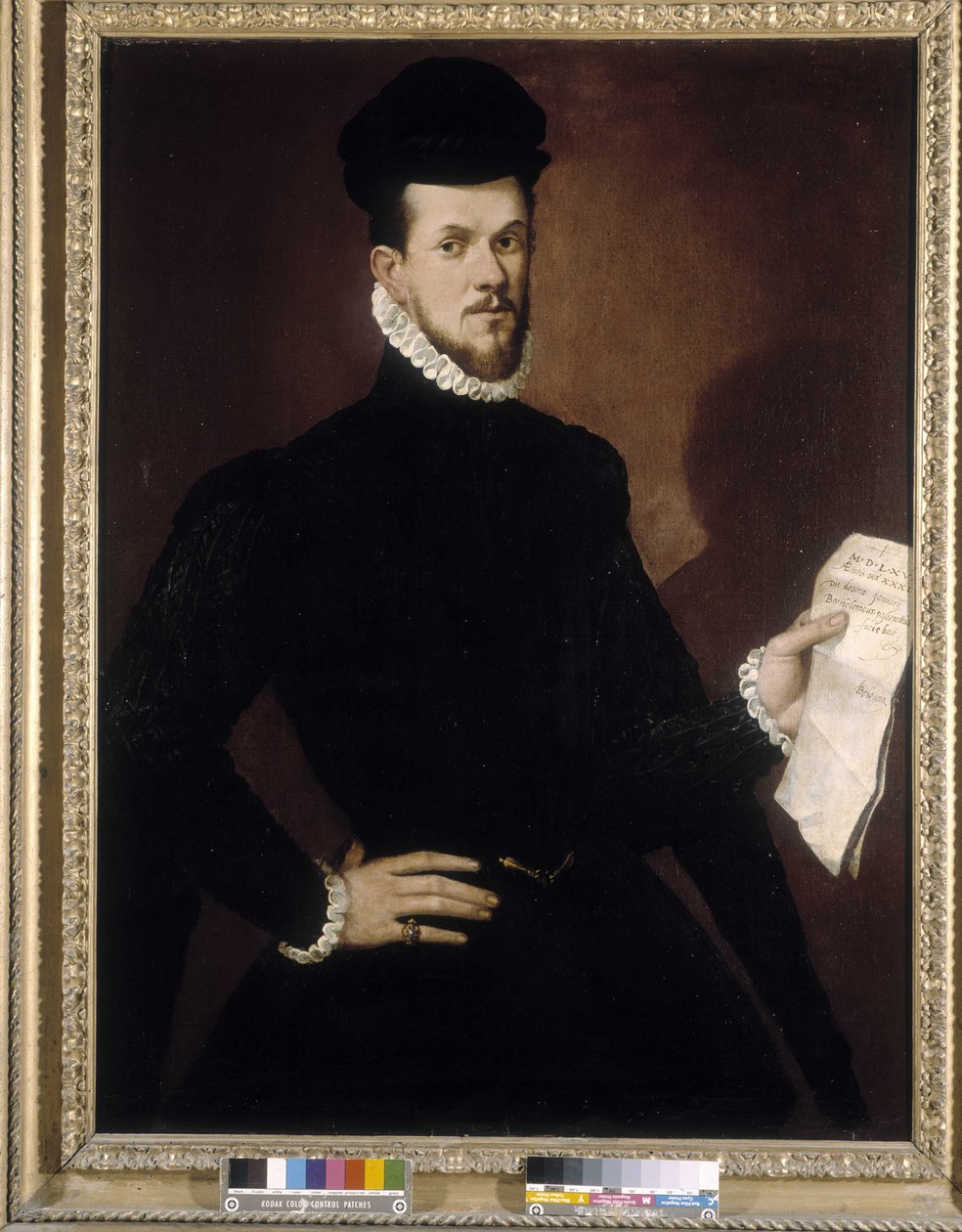 Portrett av mannen av Bartolomeo Passarotti