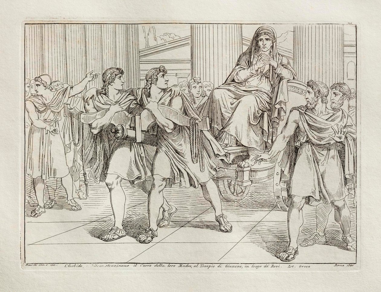 Ennå ikke titulert av Bartolomeo Pinelli