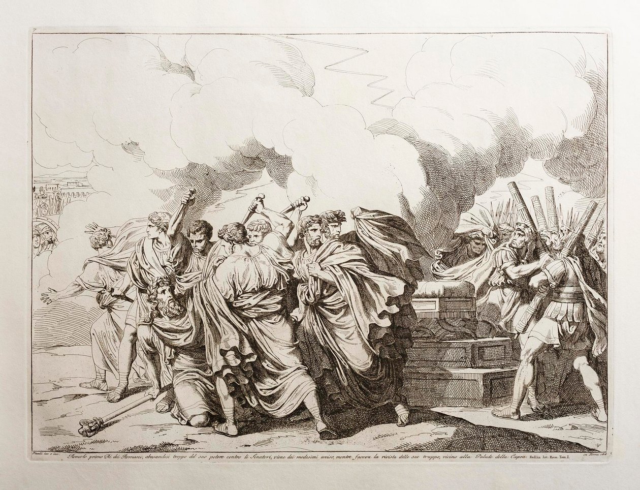 [Ennå ikke titulert] av Bartolomeo Pinelli