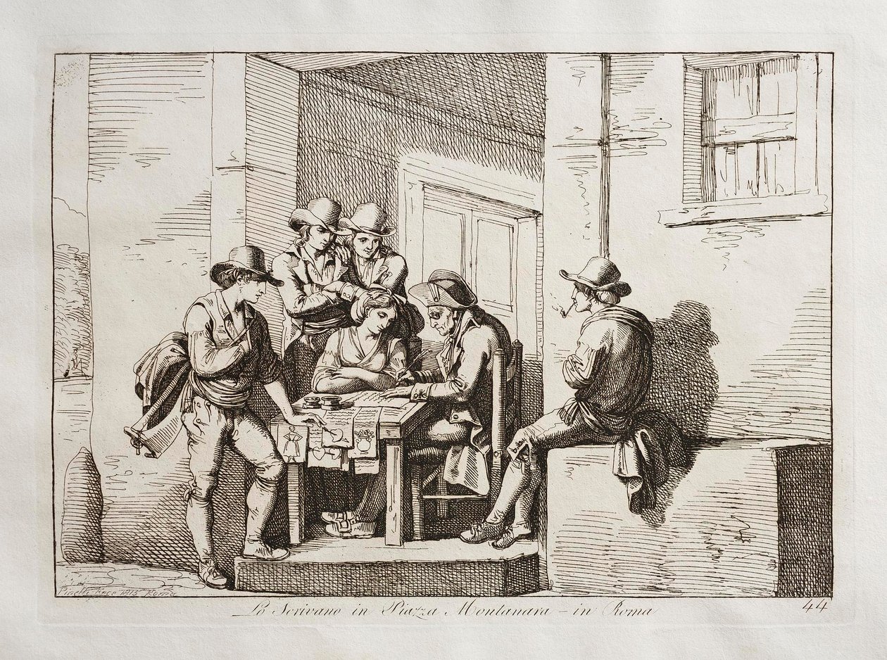 [Ennå ikke titulert] av Bartolomeo Pinelli
