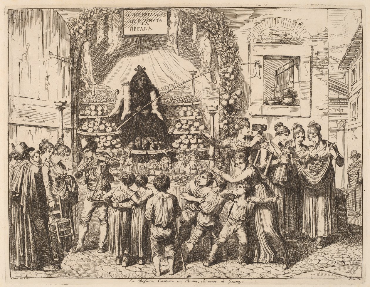 Heksen av Bartolomeo Pinelli