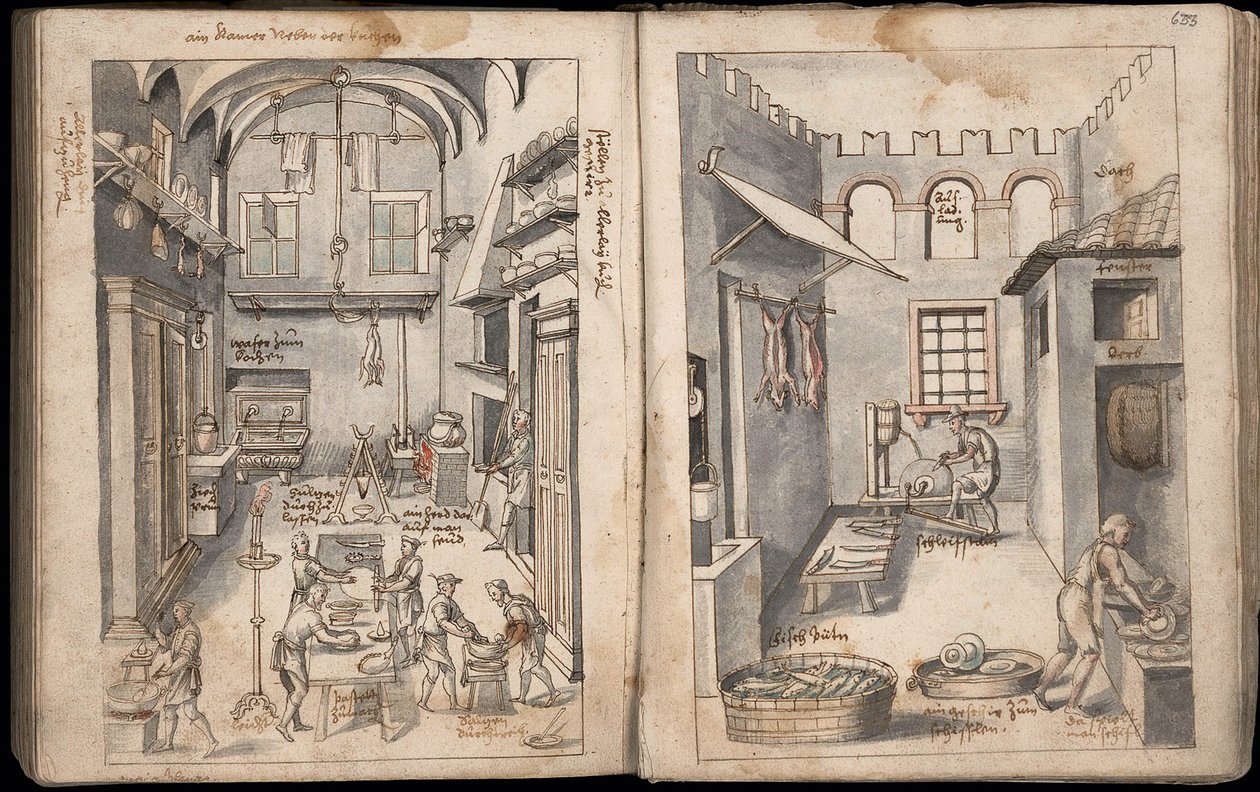Cookbook Opera, 1570 av Bartolomeo Scappi