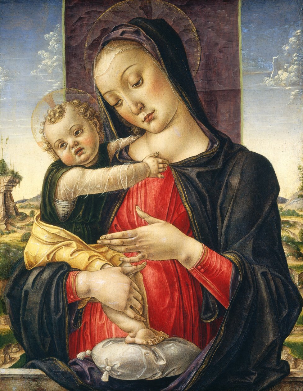 Madonna og barn av Bartolomeo Vivarini