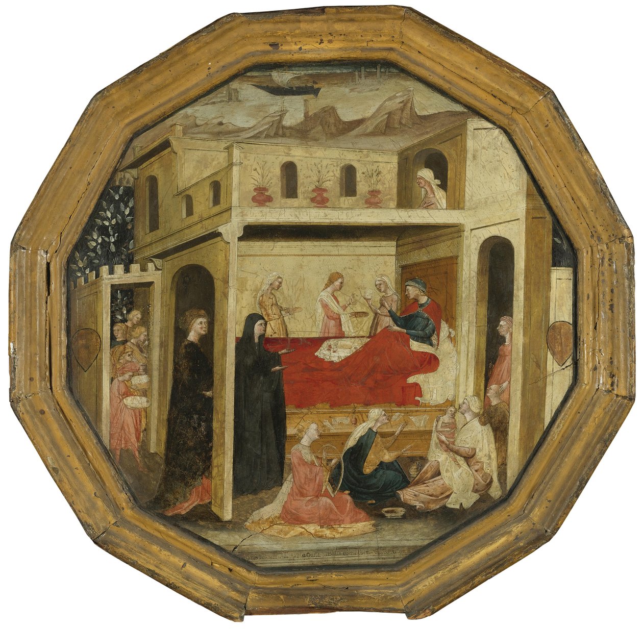 Montauri fødselsbrett av Bartolomeo di Fruosino