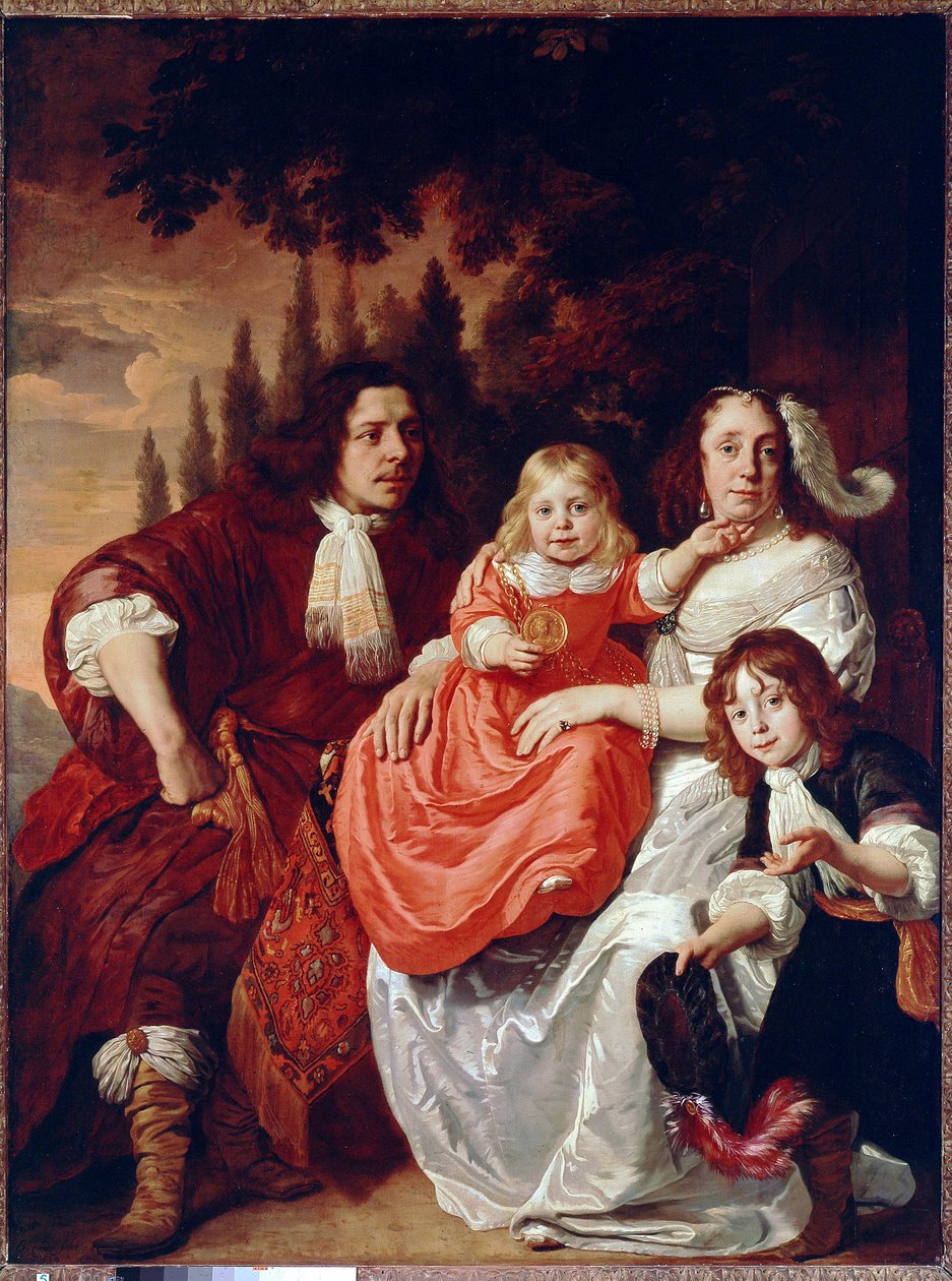 Portrett av Reepmaker-familien (olje på lerret av Bartolomeus van der Helst