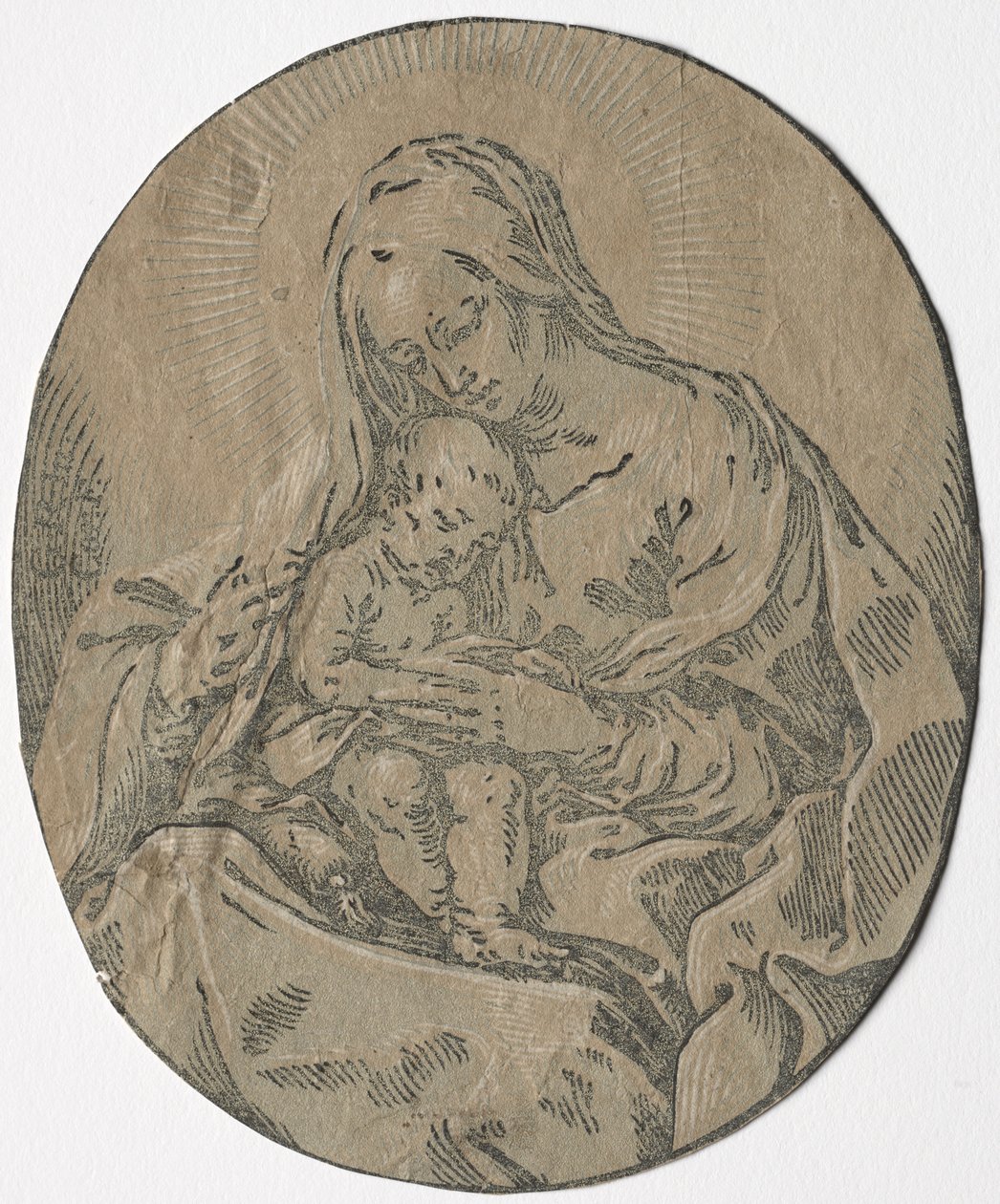 Madonna og barn av Bartolommeo Coriolano