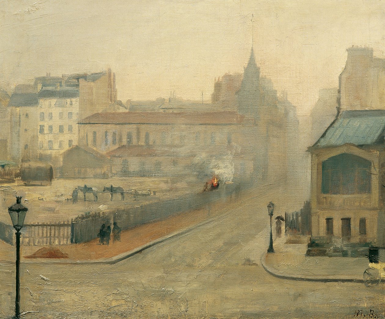 I tåken, 1882. av Bashkirtseva