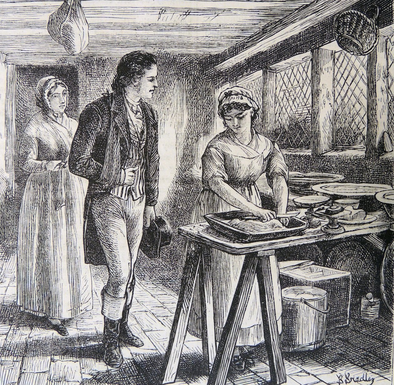 Hetty Sorrel, 1859 av Basil Bradley