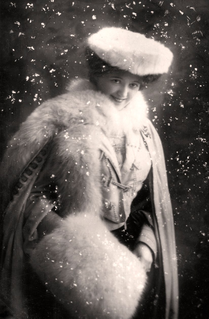Denise Orme 1885-1960, music hall-sanger, tidlig på 1900-tallet. av Bassano Studio