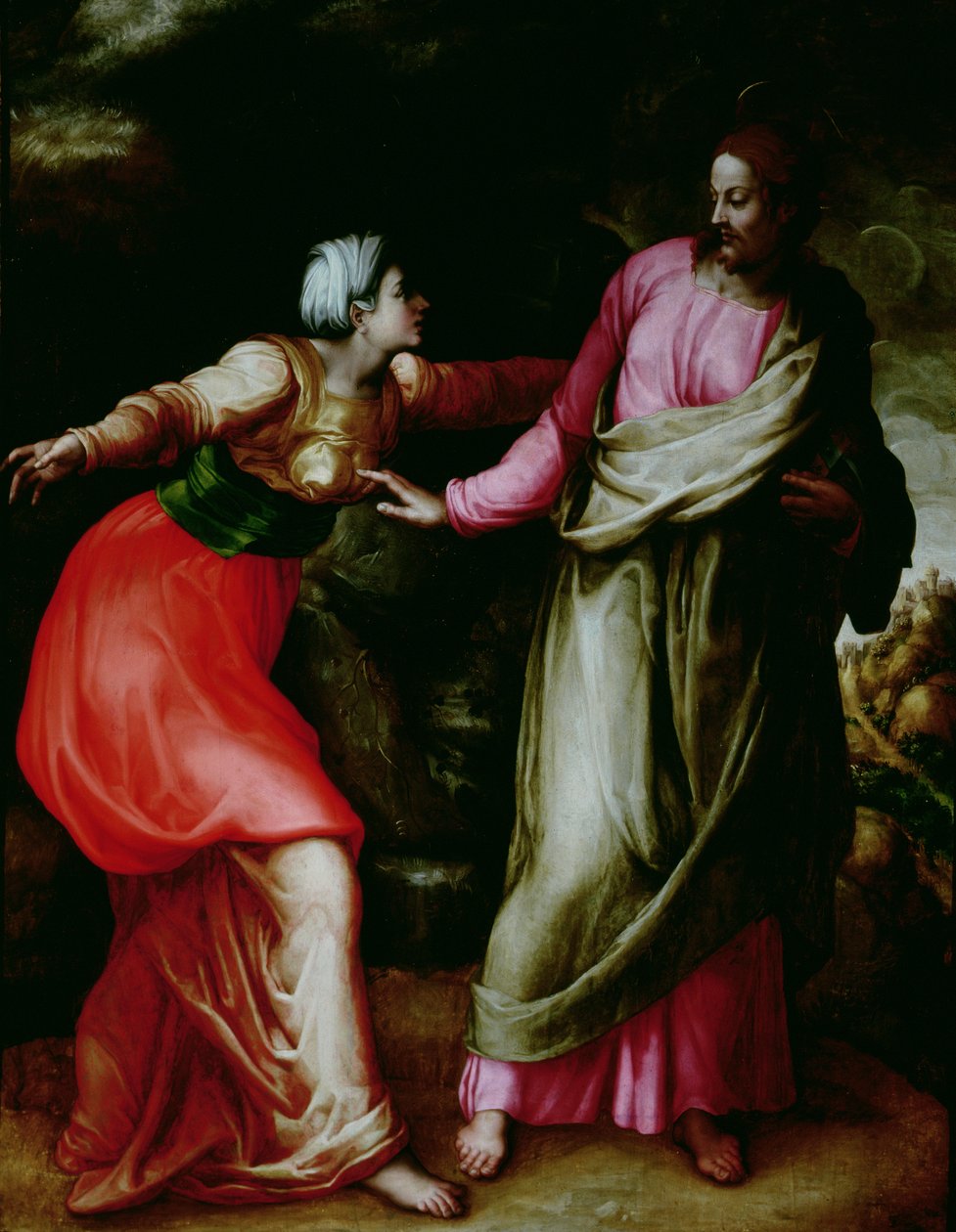 Noli Me Tangere, 1537 av Battista Franco