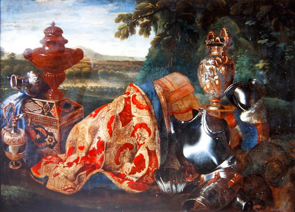 Stilleben av Baudouin or Baudrain Yvart