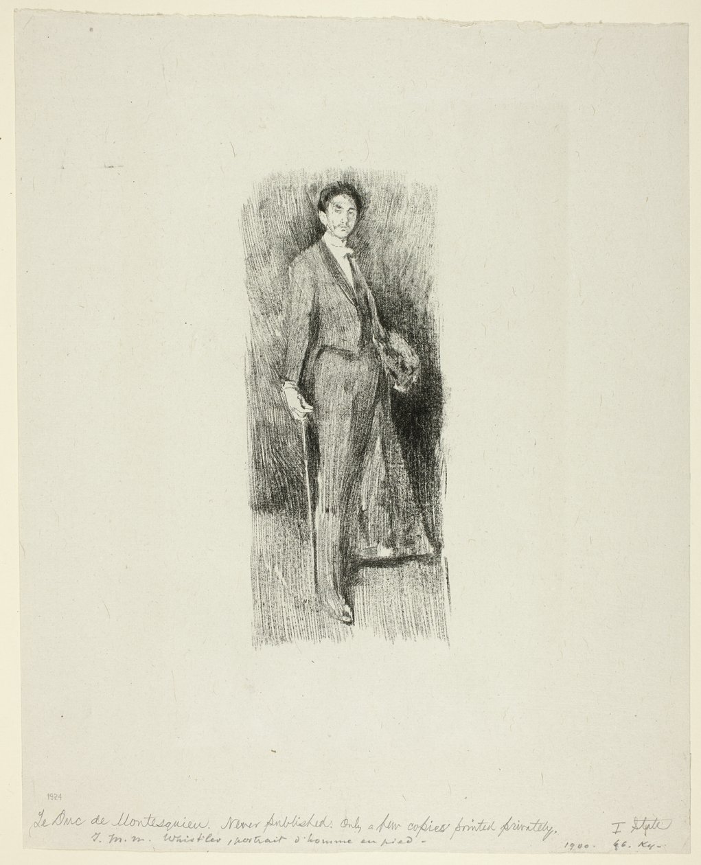 Grev Robert de Montesquiou av Beatrix Godwin Whistler