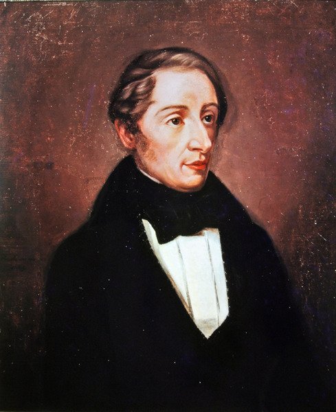 Portrett av Carl Maria von Weber, 1819 av Beckhauer Beckhauer