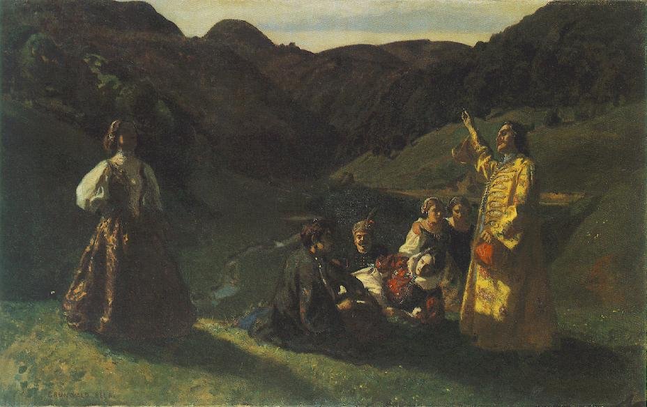 Mellom Crags av Bela Ivanyi Grunwald