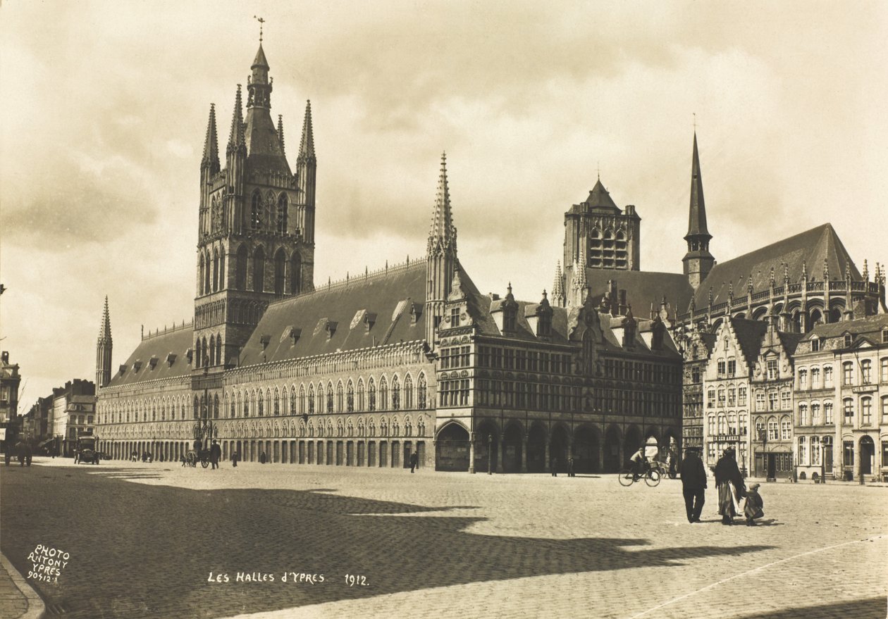 Hallene i Ypres av Belgian Photographer