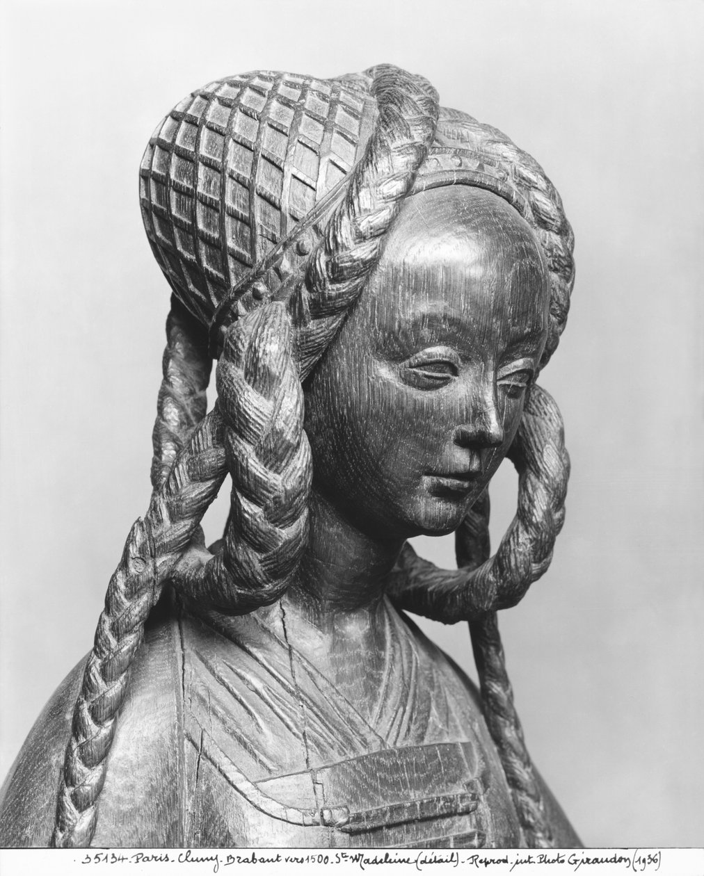 St. Maria Magdalena, ca. 1500 (eik) (se også 266931 & 266927) av Belgian School