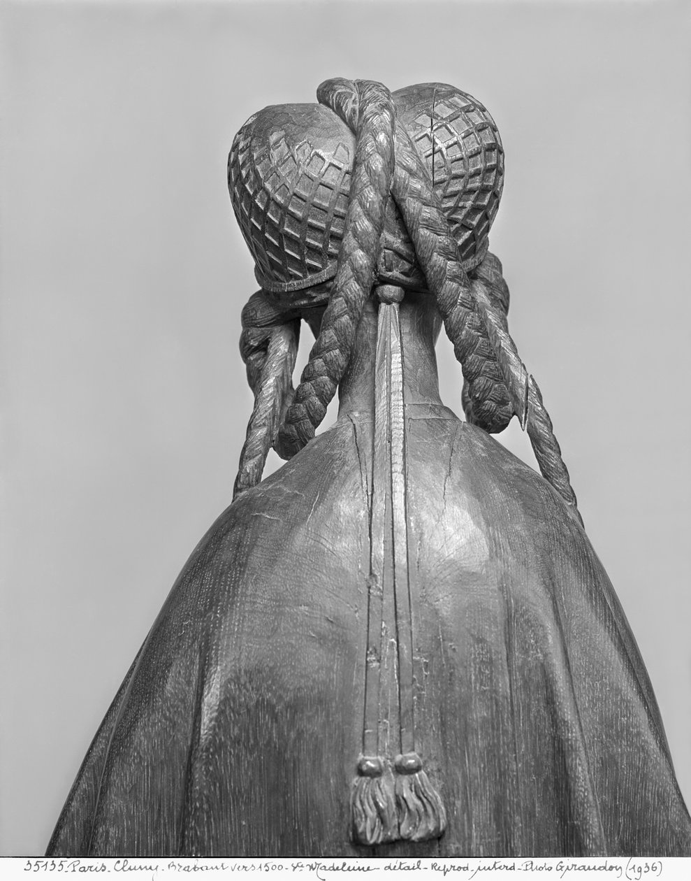 St. Maria Magdalena, sett bakfra, ca. 1500 (eik) (se også 266931-32) av Belgian School