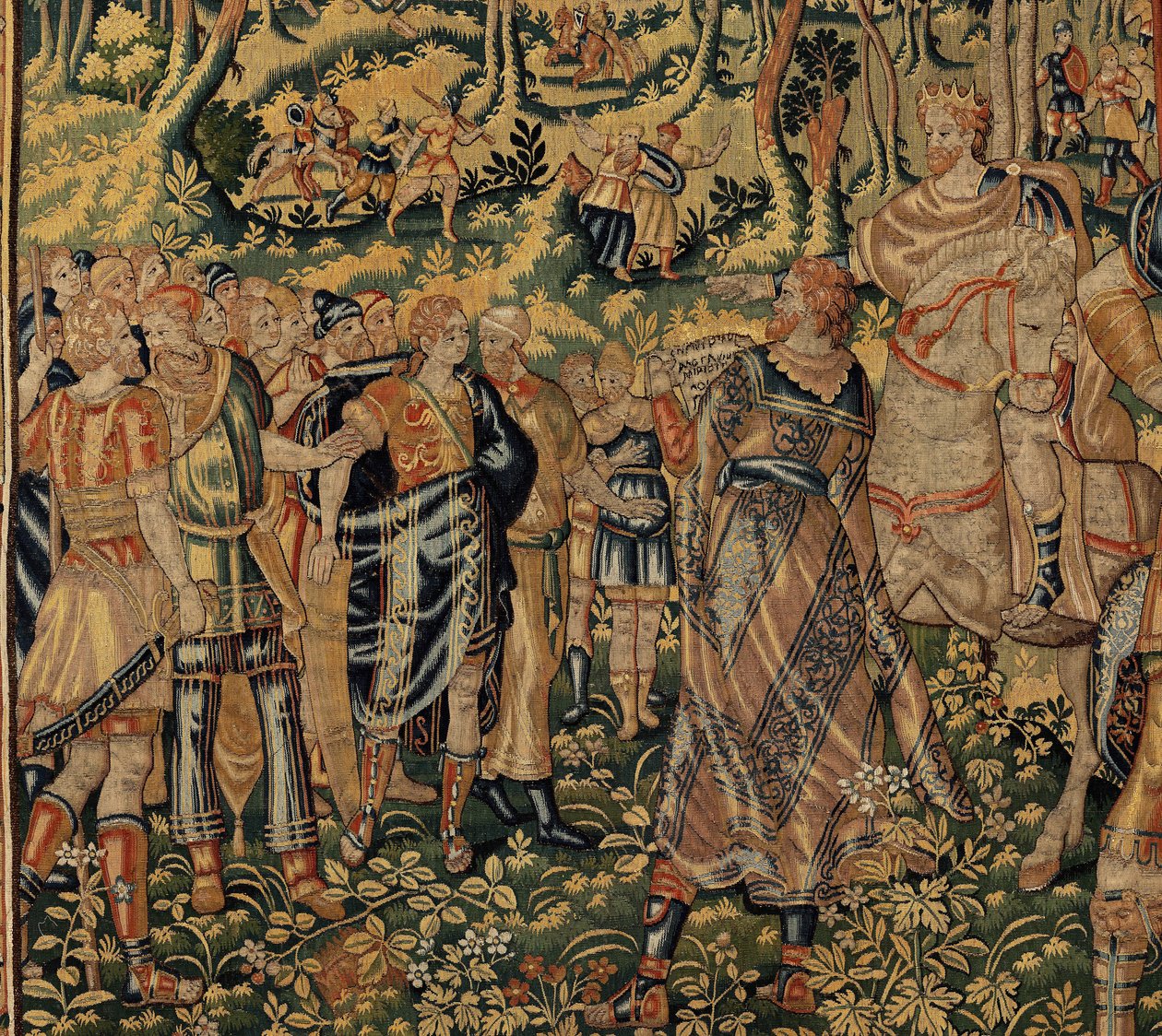 Historien om Kyros II den store, ca. 1590 (teppe) av Belgian School