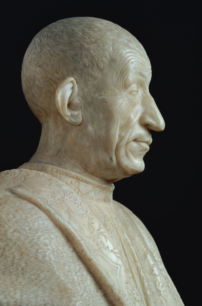 Byste av Pietro Mellini, 1474 (marmor) av Benedetto da Maiano