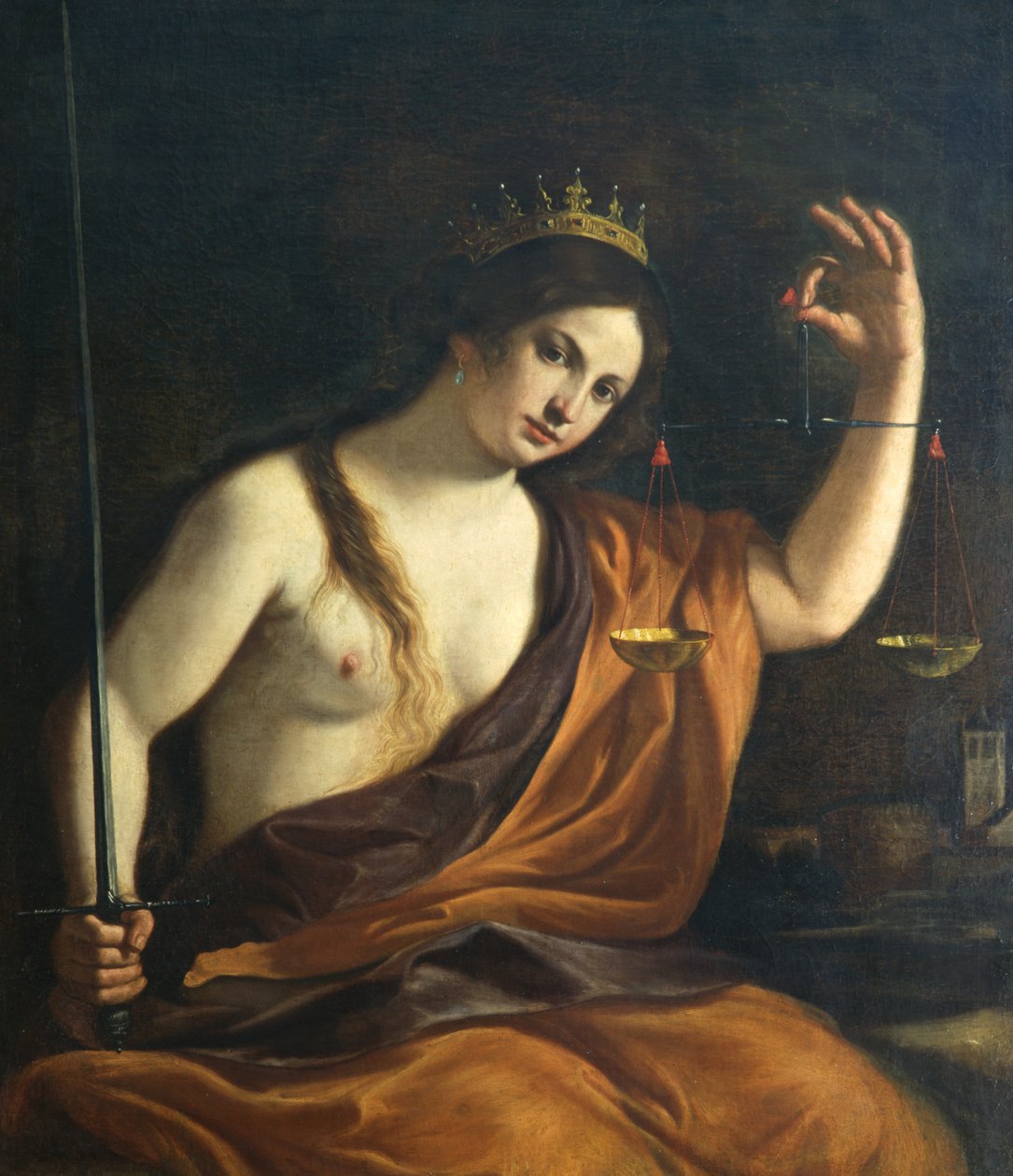 Rettferdighet av Benedetto the Elder Gennari