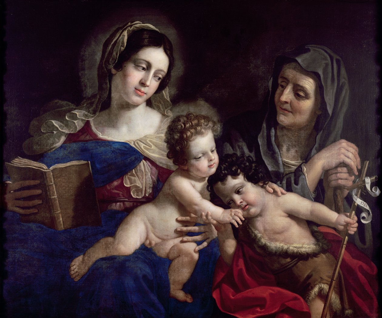 Madonna og barn av Benedetto the Elder Gennari